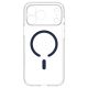 5. Etui Spigen Ultra Hybrid MagSafe na iPhone 18 Pro Max / 17 Pro Max - przezroczysto-granatowe