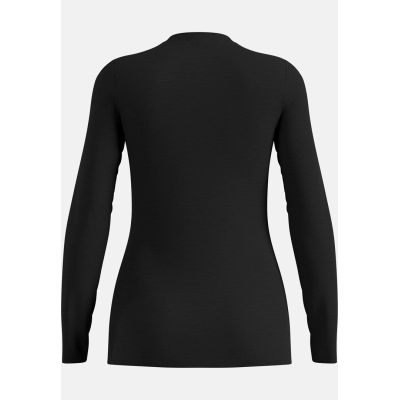 3. Koszulka damska ODLO Merino 160 BL Top Crew Neck l/s roz. M Czarna