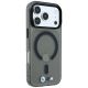4. Etui BMW M IML Glossy Metal Logo & Trims MagSafe na iPhone 17 Pro / 18 Pro - czarne