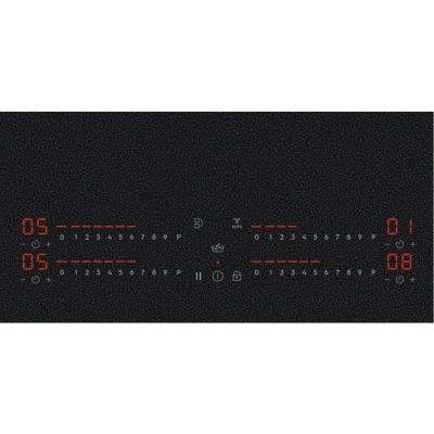 3. Płyta indukcyjna Electrolux EIS82453IZ SaphirMatt 78 cm | SenseBoil | Hob2Hood | PowerBoost | czarny mat | bezramkowa
