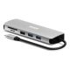 Port Designs 900164 stacja dokująca Przewodowa USB 3.2 Gen 1 (3.1 Gen 1) Type-C Stal nierdzewna