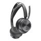 10. Zestaw słuchawkowy POLY Voyager Focus 2 USB-C-C z przejściówką USB-C/A i podst. ładującą
