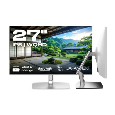 13. Monitor JAPANNEXT 68,6cm JN-IPS27WQHDR-C65W-FLD-T HDMI/DP Touch WQHD
