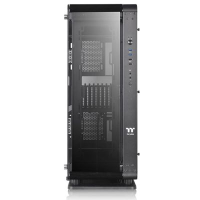 4. THERMALTAKE CORE P8 BLACK TEMPERED GLASS CA-1Q2-00M1WN-00