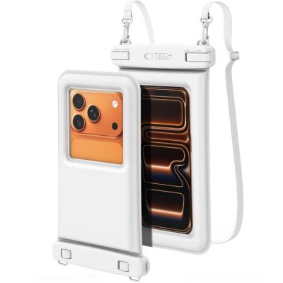 4. Etui wodoodporne Tech-Protect UWC7 6.9" - białe