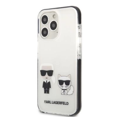 2. Etui Karl Lagerfeld Karl&Choupette na iPhone 13 Pro Max - białe