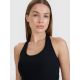 3. Crop top slim gładki damski 4F | Anna Lewandowska 4F 4FALSSS25TSLEF215-20S