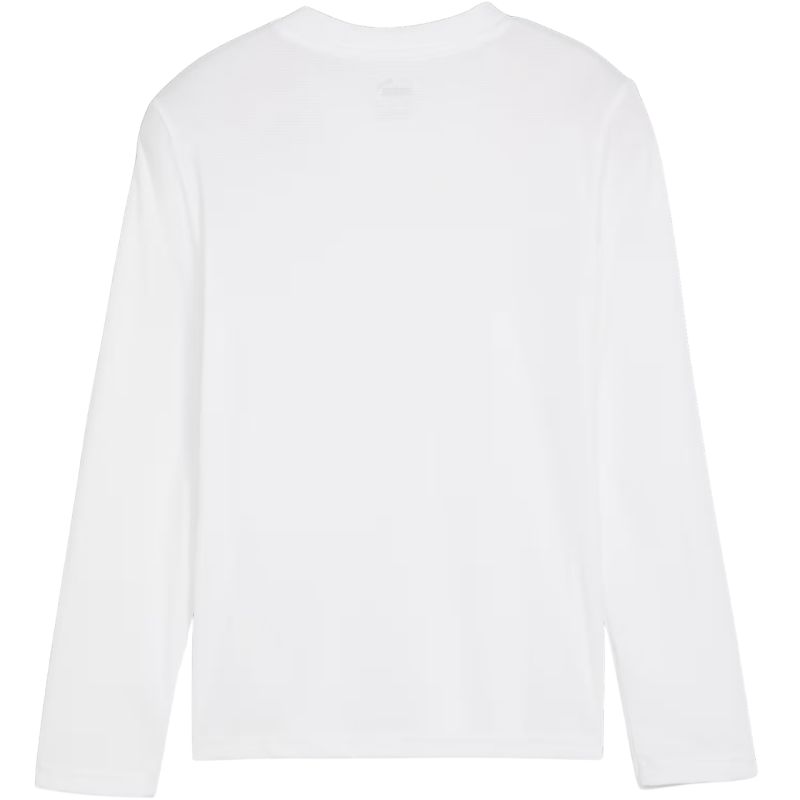 2. Koszulka dla dzieci Puma TeamGOAL Baselayer Tee Longsleeve biała 659041 04