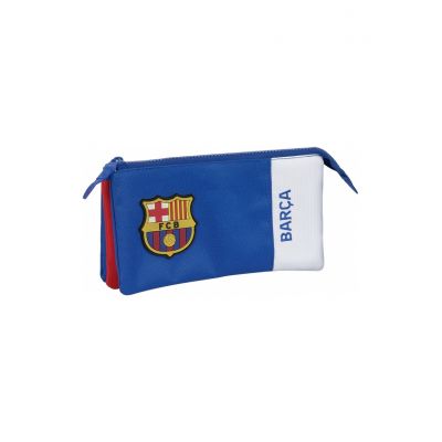 4. Piórnik FC Barcelona  triple pencil case 812326744
