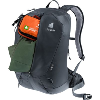 8. Plecak turystyczny Deuter AC Lite 17, black