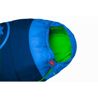 3. Śpiwór pod namiot turystyczny dla dzieci Trollkids Fjell Dreamer outdoorowy czarny (950-100)