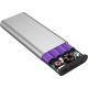 4. Powerbank RealPower PB-20000PD Pro srebrny 20 000mAh
