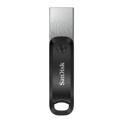 3. Pendrive SanDisk iXpand GO SDIX60N-128G-GN6NE (128GB; Lightning, USB 3.0; kolor srebrny)