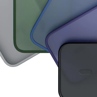 2. Etui 3mk Smoke MagCase na iPhone 17 - fioletowe-półprzezroczyste