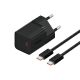 7. Ładowarka sieciowa Baseus GaN5 30W z kablem 100W USB-C do USB-C - czarna