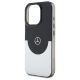 6. Etui Mercedes Doubel Layer BiColor MagSafe na iPhone 16 Pro Max - srebrne
