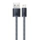 3. Baseus kabel do iPhone USB - Lightning 2m, 2,4A szary (CALD000516)