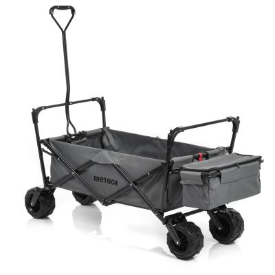 2. Wózek transportowy z daszkiem Meteor XR-100 szary