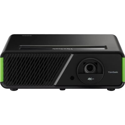 14. Viewsonic X1-4K Pro Projektor o standardowym rzucie DMD UHD 4K (3840x2160) Kompatybilność 3D Czarny, Zielony