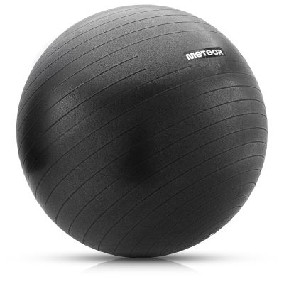 6. Piłka fitness Meteor 65 cm czarna