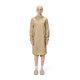 2. Kurtka, płaszcz przeciwdeszczowy Rains unisex Fishtail Parka W3 18140 24 SAND
