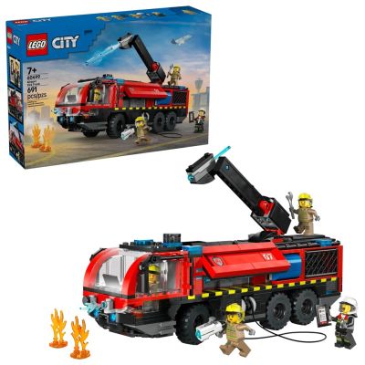14. LEGO City 60499 Wóz strażacki na lotnisku