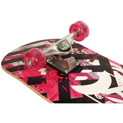 14. DESKOROLKA DREWNIANA STREET PINK BEST SPORTING