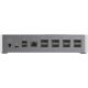 4. StarTech.com DK31C4DPPDUE stacja dokująca Przewodowa USB 3.2 Gen 2 (3.1 Gen 2) Type-C Czarny, Szary