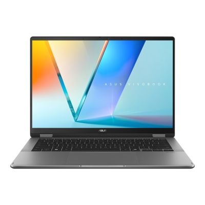 3. ASUS Vivobook 14 Flip TP3407SA-SG146W Ultra 5 226V 14.0"WUXGA Touch 60Hz 300nits AG 16GB LPDDR5X SSD512 Intel Arc Graphics CamFHD 70WHrs Win11 Matte Gray
