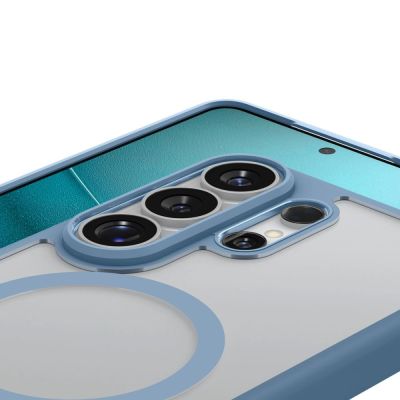 6. Etui Spigen Ultra Hybrid Mag MagSafe na Samsung Galaxy S26 Ultra - przezroczysto-niebieskie