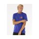 Koszulka RIP CURL Wettie Passage Icon Tee turkusowy