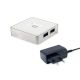 7. Conceptronic HUBBIES03W huby i koncentratory USB 3.2 Gen 1 (3.1 Gen 1) Micro-B 5000 Mbit/s Biały