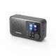 3. Radio przenośne BLAUPUNKT DAB DR8BK, czarny