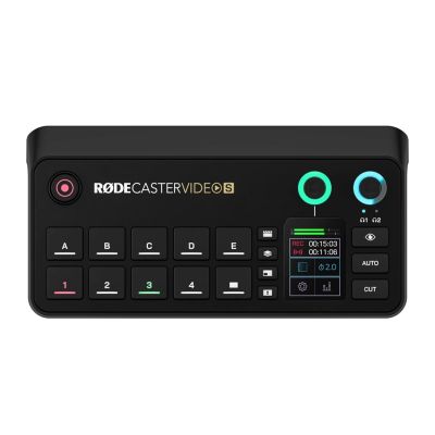 6. RODECaster Video S - Konsola do produkcji wideo i audio, wersja Small