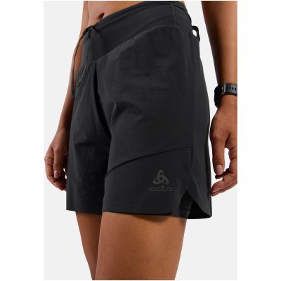 Spodenki damskie Odlo 2-in-1 short X-ALP TRAIL 5 INCH czarne