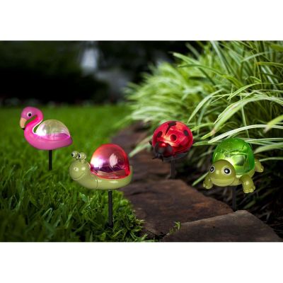 6. LAMPA SOLARNA FLAMING 1 LED 11x5,1x17CM
