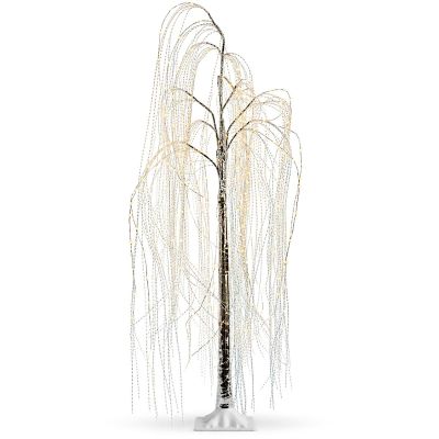 2. DRZEWKO DEKORACYJNE ŚWIĄTECZNE WIERZBA 220 LED WYS:150CM