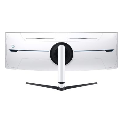 13. Samsung Odyssey S57CG954NU monitor komputerowy 144,8 cm (57") 7680 x 2160 px 8K Ultra HD QLED Czarny, Biały