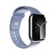 10. Pasek Puro Icon na Apple Watch 44/45/46/49mm - niebieski