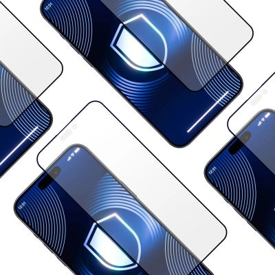 13. Matowe szkło hartowane 3mk HardGlass Matt Max na Apple Iphone 17 Pro