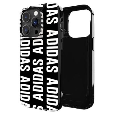 7. Etui Adidas OR SnapCase Logo na iPhone 14 Pro - czarne