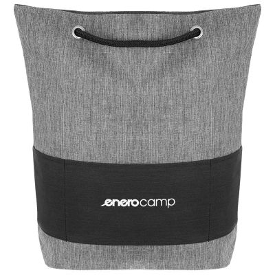 3. TORBA TERMICZNA PLECAK 2W1 41x14x45CM SZARA 26L ENERO CAMP