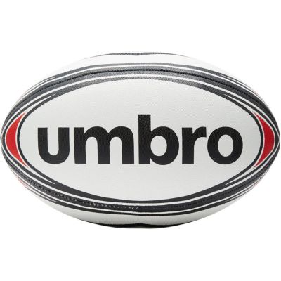 2. PIŁKA DO RUGBY UMBRO 26762U R.5 white/red/black