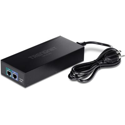 5. Iniektor Trendnet TPE-319GI 10G PoE++, 10 Gigabit Ethernet, 1000/10000, IEEE 802.3, IEEE 802.3ab, IEEE 802.3af, IEEE 802.3an, IEEE 802.3bt, IEEE 802.3bz, IEEE 802.3u, 0.7 W, 90 W