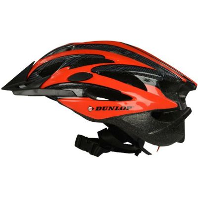 20. KASK ROWEROWY REGULOWANY DUNLOP MTB RED R.S (53-55CM)