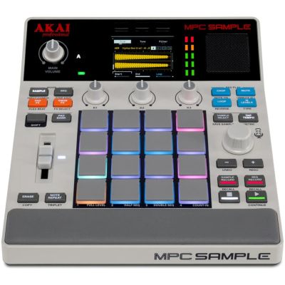 2. AKAI MPC SAMPLE - Przenośny sampler/groovebox