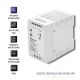 2. QOLTEC ZASILACZ NA SZYNĘ DIN 96W | 24V | 4A | BIAŁY | SLIM