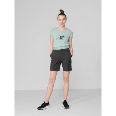 2. Spodenki trekkingowe damskie 4F H4L22-SKDTR062-22S