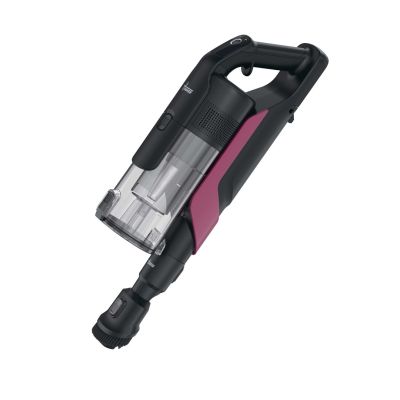 45. Hoover HF610HX 011 Pionowy odkurzacz Bateria Suchy EPA Bez worka 0,7 l 650 W Purpurowy 4 Ah