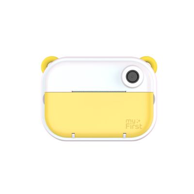 5. Aparat natychmiastowy myFirst Camera Insta Wi dla dzieci z drukarką i możliwością drukowania etykiet, ekranem 2.4" IPS, z podwójnym obiektywem 12 MP (yellow)